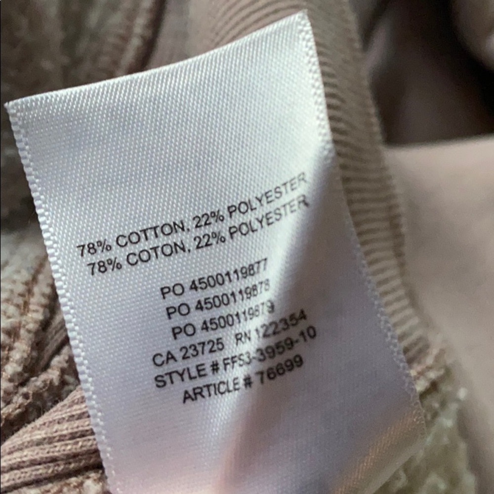 WORN ONCE Tna | Boyfriend Crop Hoodie GD Shd Mauve - Picture 14 of 16